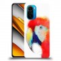 כיסוי מעוצב - תוכי Aquarelle לדגם : Xiaomi Poco F3 מותג : סקרין מובייל