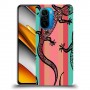 כיסוי מעוצב - לטאות שחורות לדגם : Xiaomi Poco F3 מותג : סקרין מובייל