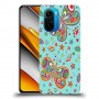 כיסוי מעוצב - פרפרים על כחול לדגם : Xiaomi Poco F3 מותג : סקרין מובייל