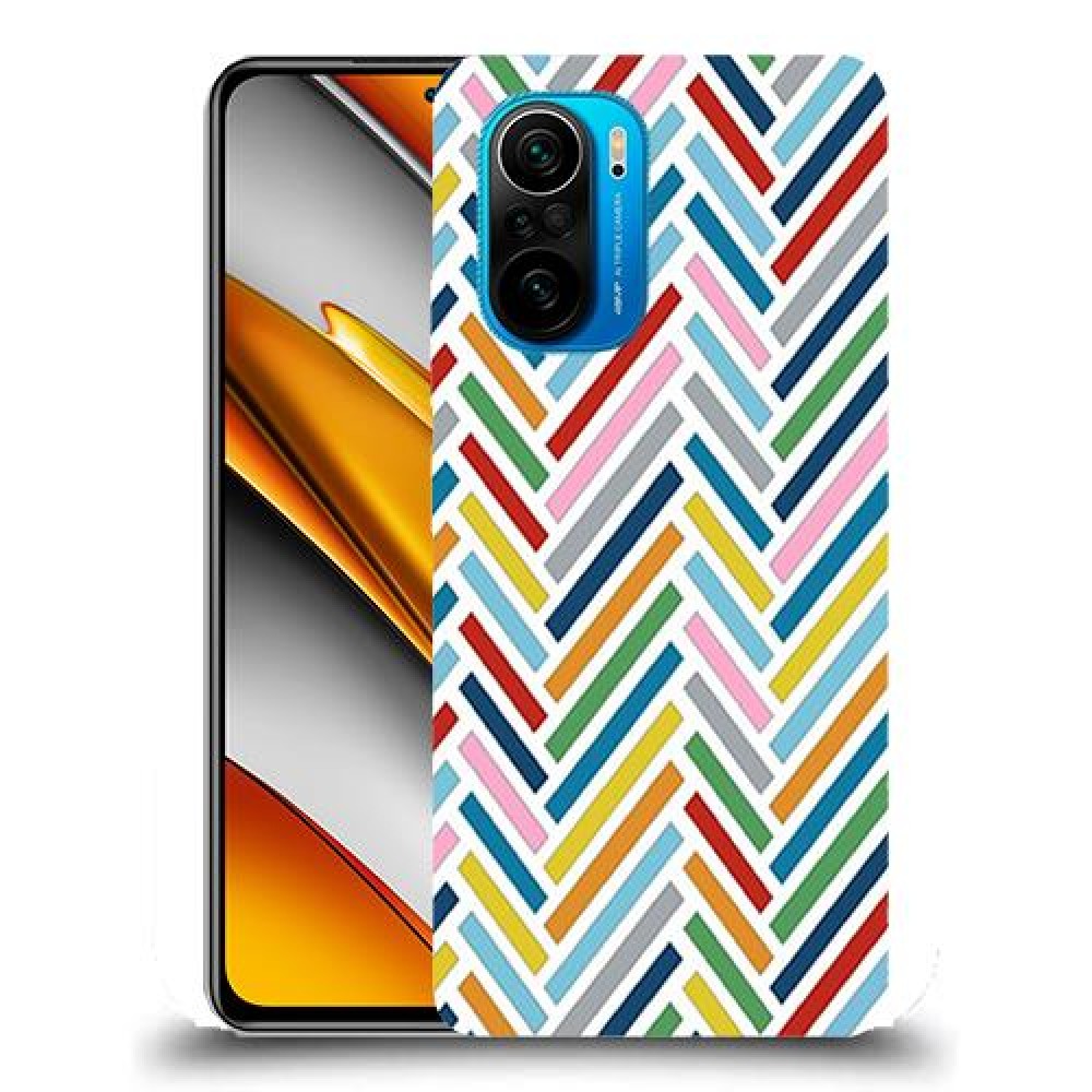 כיסוי מעוצב - צבע זיג-זגס לדגם : Xiaomi Poco F3 מותג : סקרין מובייל