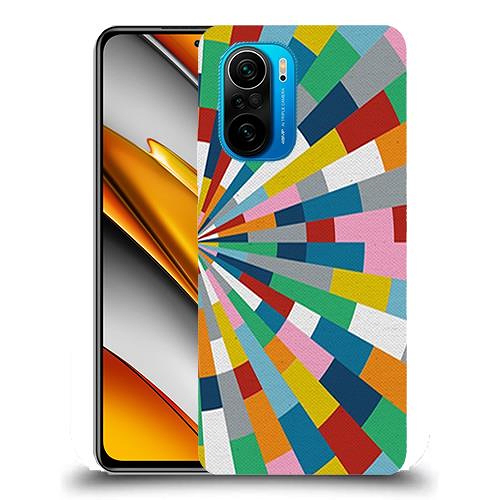 כיסוי מעוצב - קלידוסקופ צבעוני לדגם : Xiaomi Poco F3 מותג : סקרין מובייל