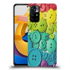כיסוי מעוצב - כפתורים צבעוניים לדגם : Xiaomi Poco M4 Pro 5G מותג : סקרין מובייל