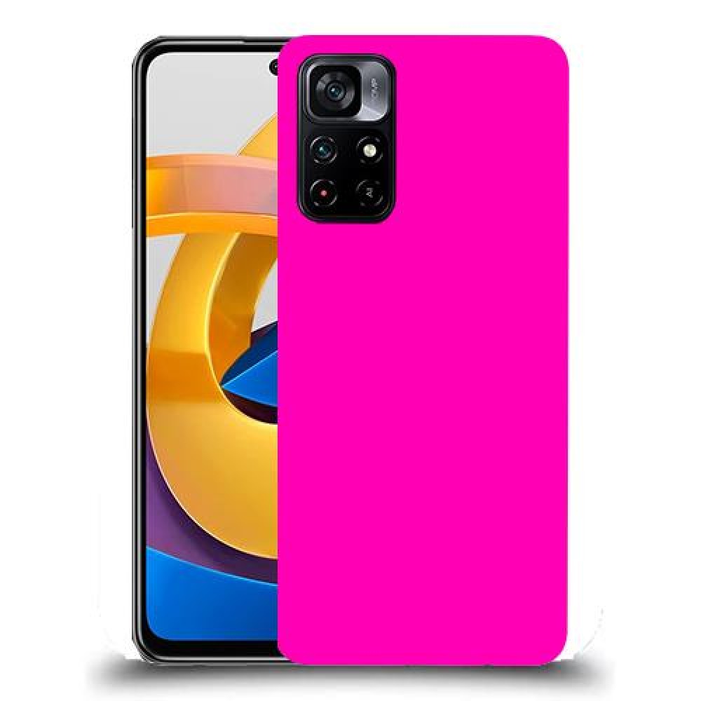 כיסוי בצבע -וָרוֹד לדגם : Xiaomi Poco M4 Pro 5G מותג : סקרין מובייל
