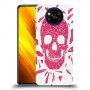 כיסוי מעוצב - בורדו סקול לדגם : Xiaomi Poco X3 NFC מותג : סקרין מובייל