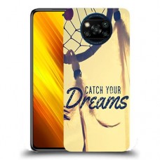 כיסוי מעוצב - לתפוס את החלומות שלך לדגם : Xiaomi Poco X3 NFC מותג : סקרין מובייל