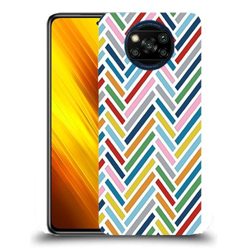 כיסוי מעוצב - צבע זיג-זגס לדגם : Xiaomi Poco X3 NFC מותג : סקרין מובייל