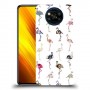 כיסוי מעוצב - פלמינגו צבעוניים לדגם : Xiaomi Poco X3 NFC מותג : סקרין מובייל