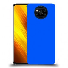 כיסוי בצבע -כָּחוֹל לדגם : Xiaomi Poco X3 NFC מותג : סקרין מובייל