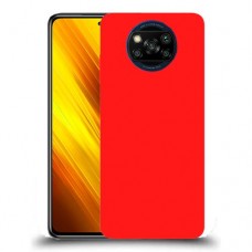 כיסוי בצבע -אָדוֹם לדגם : Xiaomi Poco X3 NFC מותג : סקרין מובייל