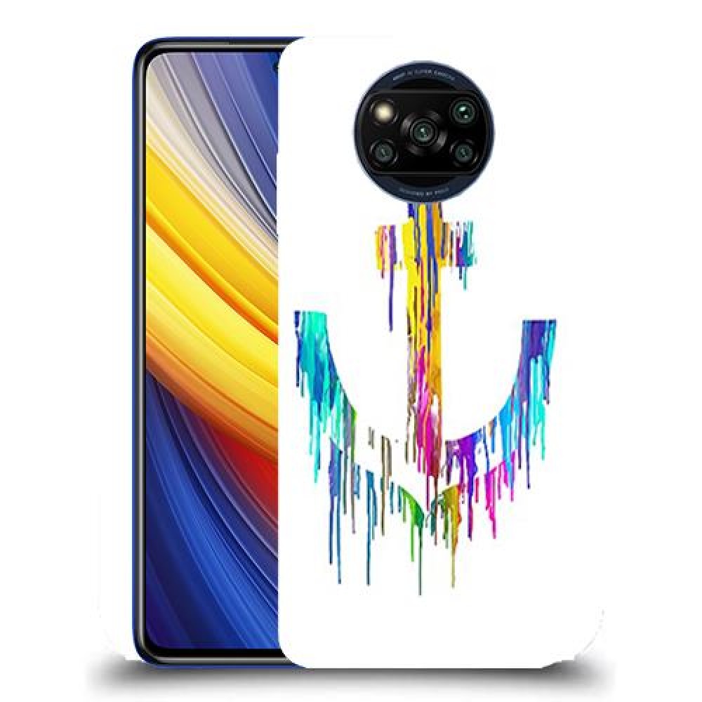 כיסוי מעוצב - עוגנים בצבע בוכה לדגם : Xiaomi Poco X3 Pro מותג : סקרין מובייל