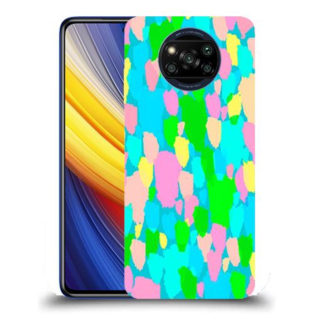 כיסוי מעוצב - צבעים אקרילים לדגם : Xiaomi Poco X3 Pro מותג : סקרין מובייל