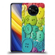 כיסוי מעוצב - כפתורים צבעוניים לדגם : Xiaomi Poco X3 Pro מותג : סקרין מובייל