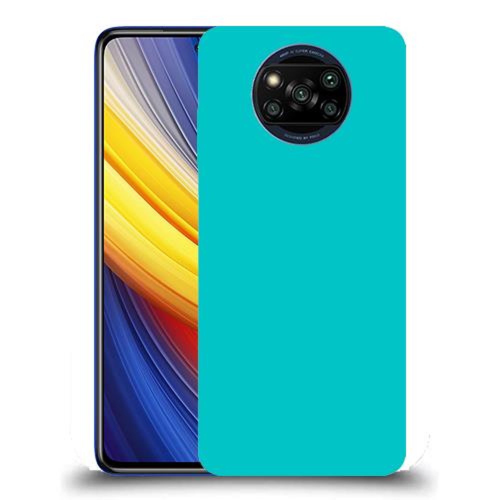כיסוי בצבע -טורקיז לדגם : Xiaomi Poco X3 Pro מותג : סקרין מובייל