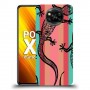 כיסוי מעוצב - לטאות שחורות לדגם : Xiaomi Poco X3 מותג : סקרין מובייל