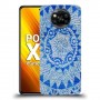 כיסוי מעוצב - מנדלה כחולה לדגם : Xiaomi Poco X3 מותג : סקרין מובייל