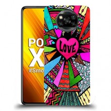 כיסוי מעוצב - אהבה בהירה לדגם : Xiaomi Poco X3 מותג : סקרין מובייל