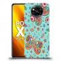 כיסוי מעוצב - פרפרים על כחול לדגם : Xiaomi Poco X3 מותג : סקרין מובייל