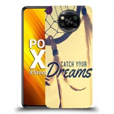 כיסוי מעוצב - לתפוס את החלומות שלך לדגם : Xiaomi Poco X3 מותג : סקרין מובייל