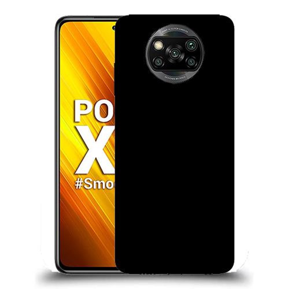 כיסוי בצבע -שָׁחוֹר לדגם : Xiaomi Poco X3 מותג : סקרין מובייל