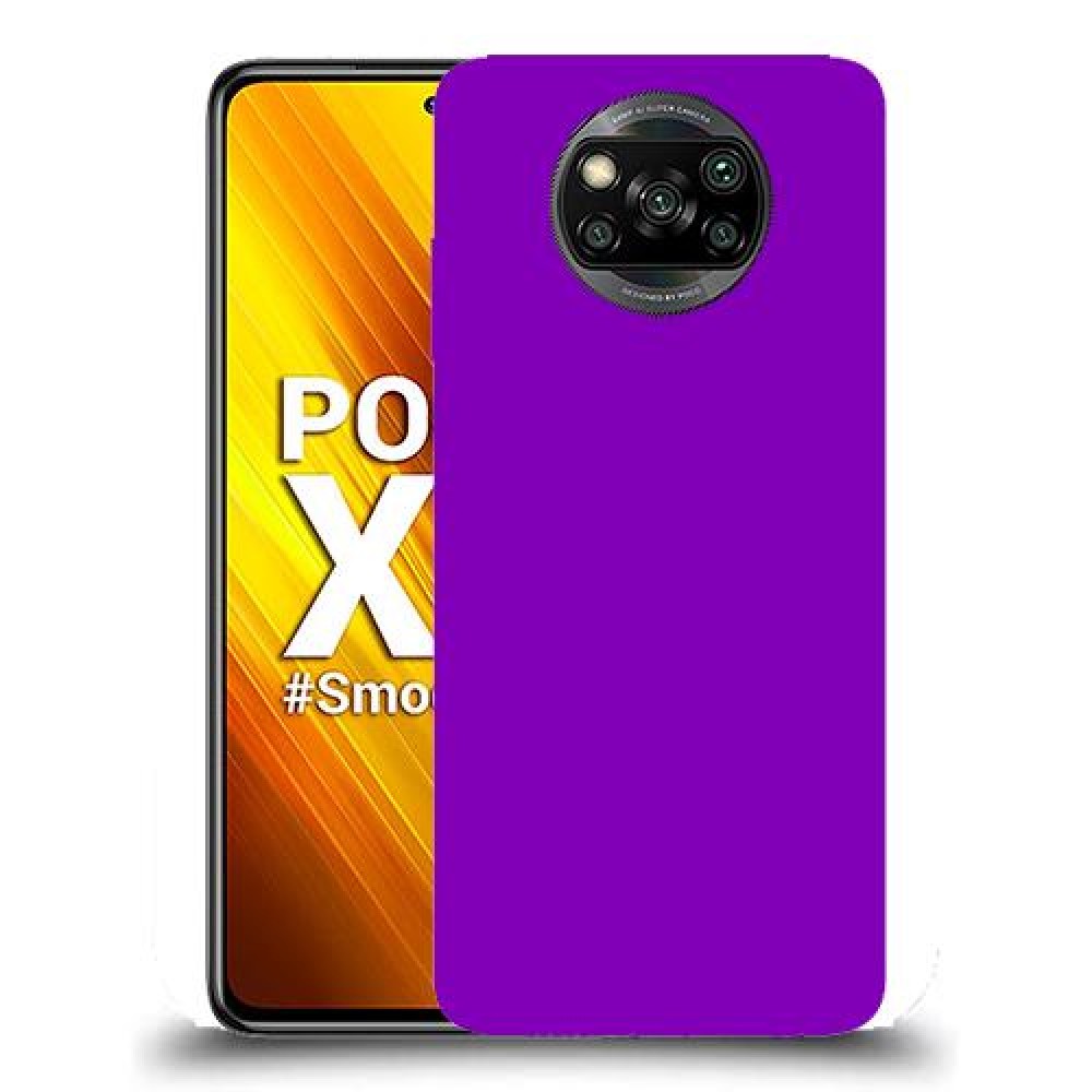 כיסוי בצבע -סָגוֹל לדגם : Xiaomi Poco X3 מותג : סקרין מובייל