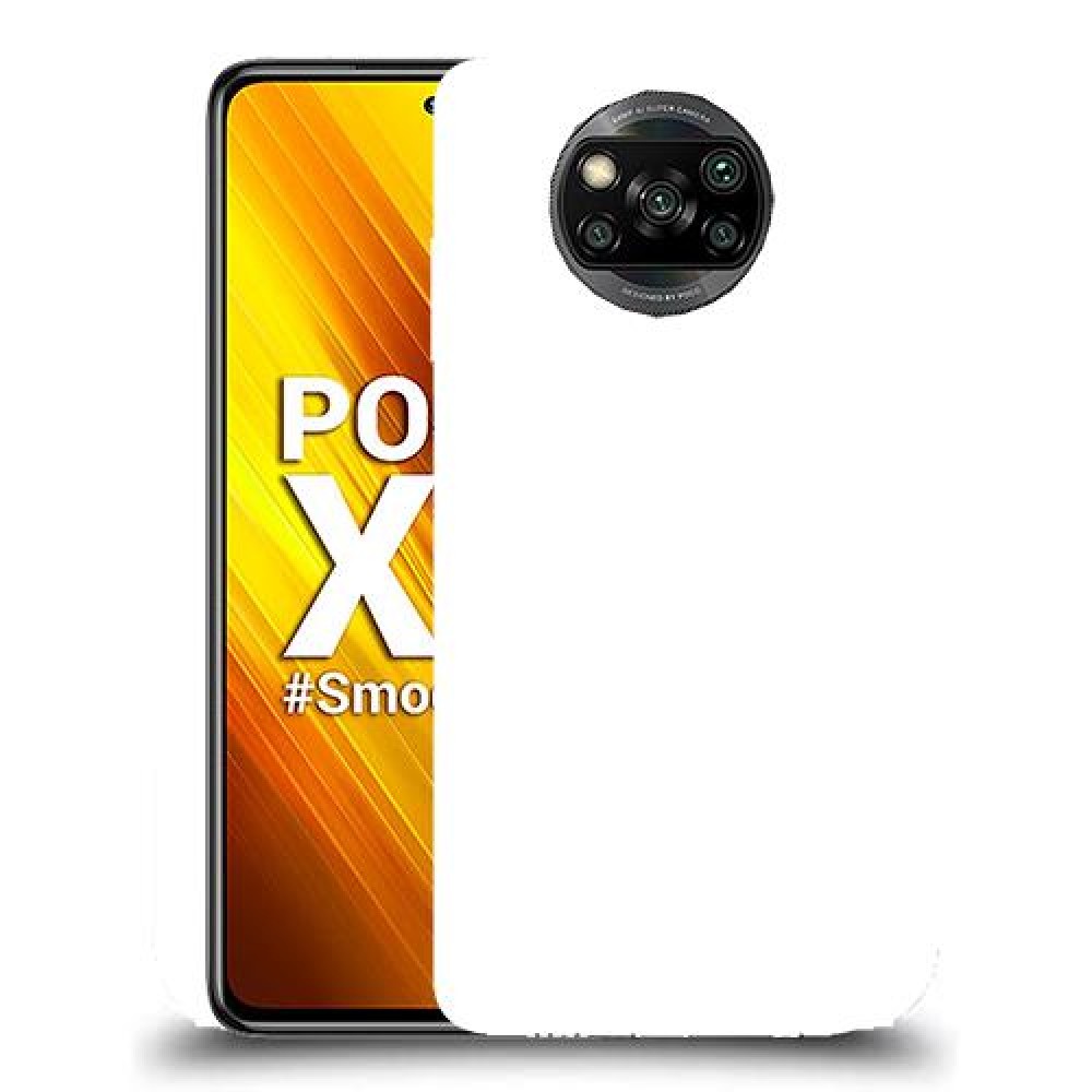 כיסוי בצבע -לבן לדגם : Xiaomi Poco X3 מותג : סקרין מובייל