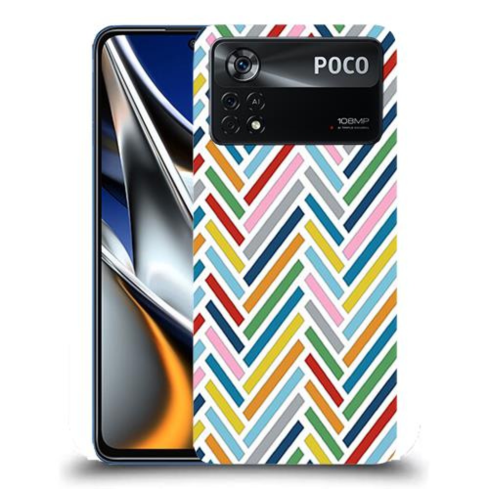 כיסוי מעוצב - צבע זיג-זגס לדגם : Xiaomi Poco X4 Pro 5G מותג : סקרין מובייל