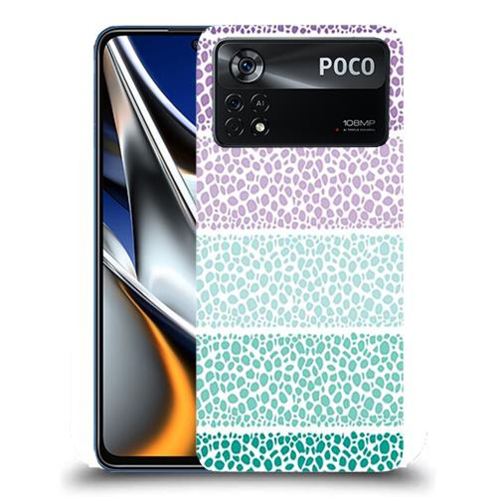 כיסוי מעוצב - נקודות צבעוניות לדגם : Xiaomi Poco X4 Pro 5G מותג : סקרין מובייל