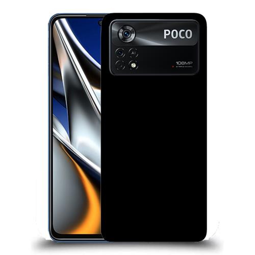 כיסוי בצבע -שָׁחוֹר לדגם : Xiaomi Poco X4 Pro 5G מותג : סקרין מובייל
