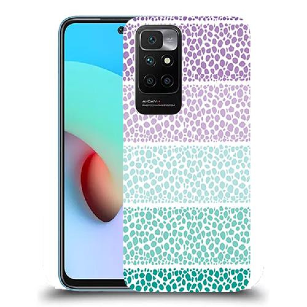 כיסוי מעוצב - נקודות צבעוניות לדגם : Xiaomi Redmi 10 מותג : סקרין מובייל