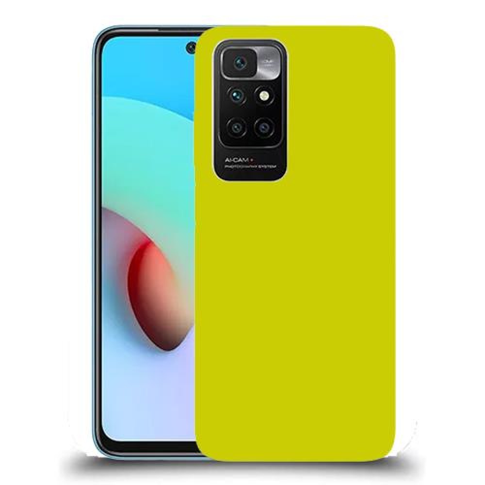 כיסוי בצבע -צהוב לדגם : Xiaomi Redmi 10 מותג : סקרין מובייל