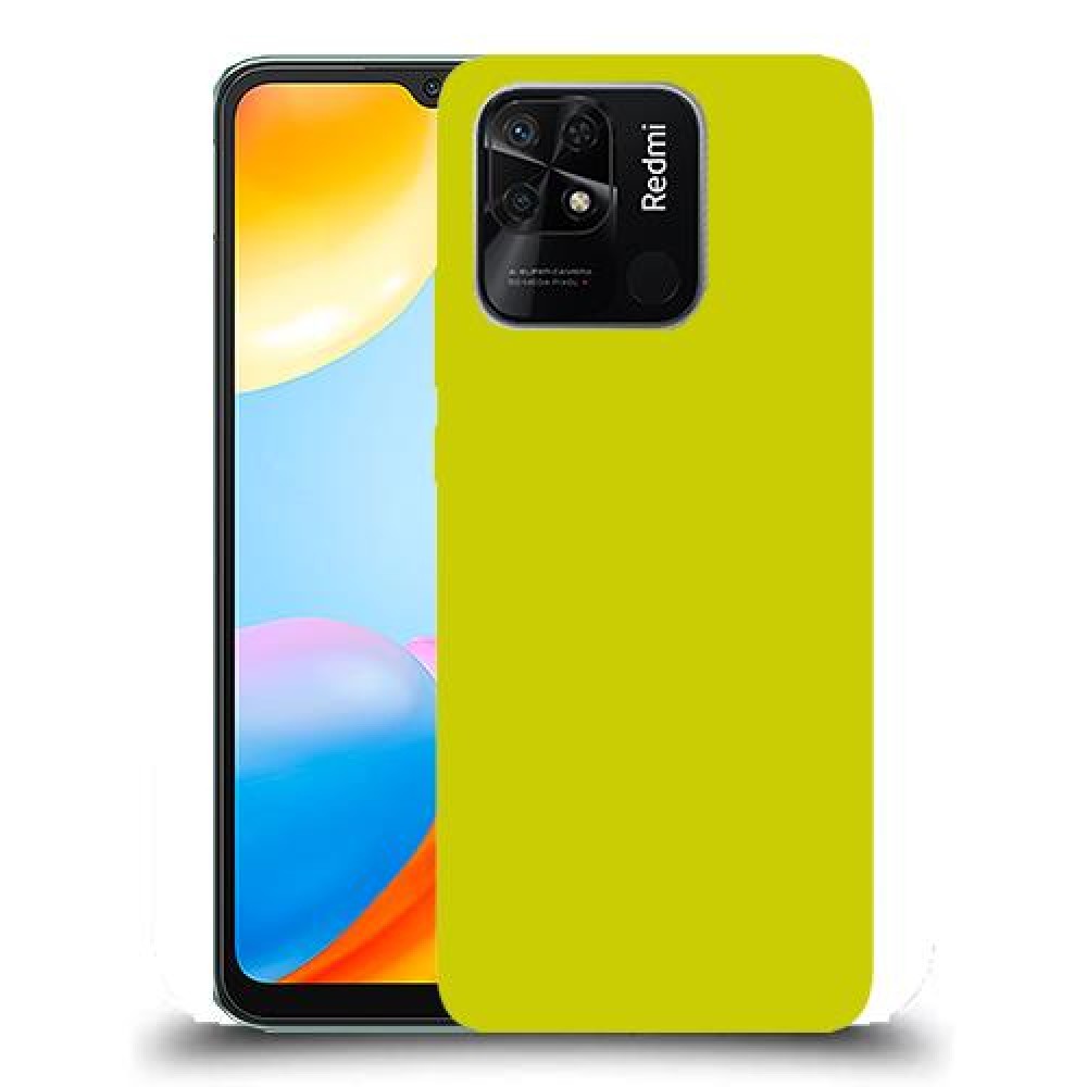 כיסוי בצבע -צהוב לדגם : Xiaomi Redmi 10C מותג : סקרין מובייל