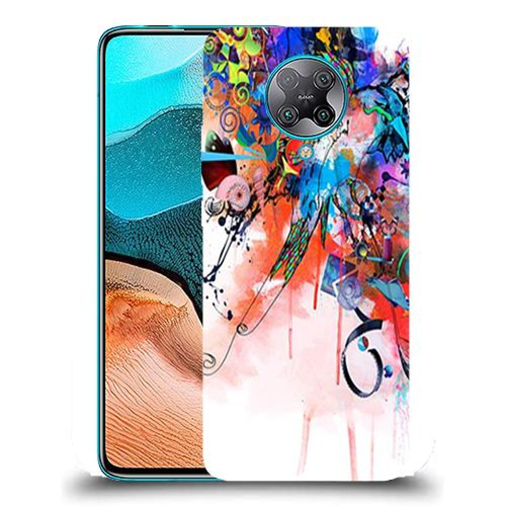 כיסוי מעוצב - זר צבעוני לדגם : Xiaomi Redmi K30 Pro מותג : סקרין מובייל