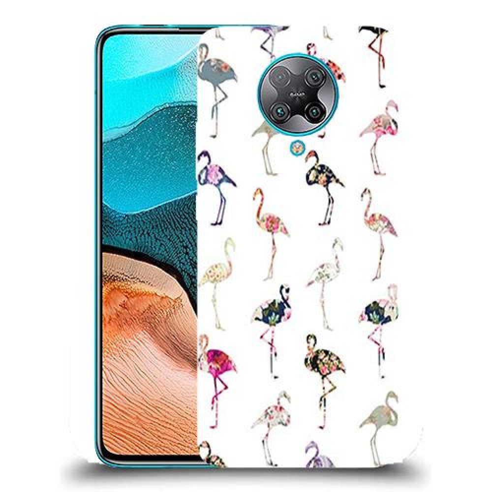 כיסוי מעוצב - פלמינגו צבעוניים לדגם : Xiaomi Redmi K30 Pro מותג : סקרין מובייל