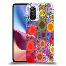 כיסוי מעוצב - הפשטת מעגל לדגם : Xiaomi Redmi K40 Pro מותג : סקרין מובייל