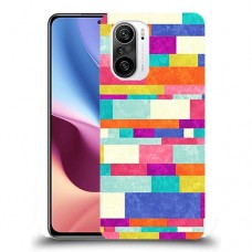 כיסוי מעוצב - לבנים צבעוניות לדגם : Xiaomi Redmi K40 Pro מותג : סקרין מובייל