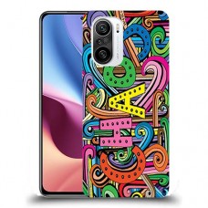 כיסוי מעוצב - כאוס צבעוני לדגם : Xiaomi Redmi K40 Pro מותג : סקרין מובייל