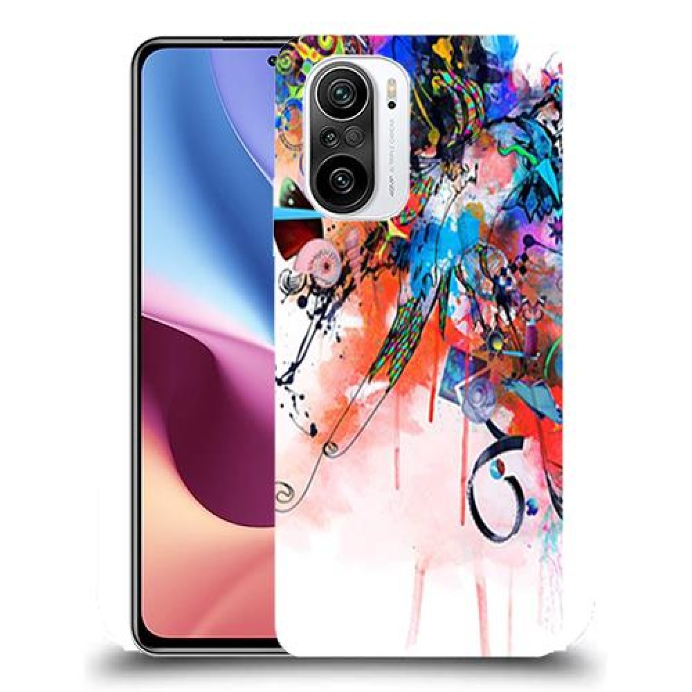 כיסוי מעוצב - זר צבעוני לדגם : Xiaomi Redmi K40 Pro מותג : סקרין מובייל