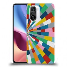 כיסוי מעוצב - קלידוסקופ צבעוני לדגם : Xiaomi Redmi K40 Pro מותג : סקרין מובייל