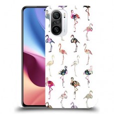 כיסוי מעוצב - פלמינגו צבעוניים לדגם : Xiaomi Redmi K40 Pro מותג : סקרין מובייל