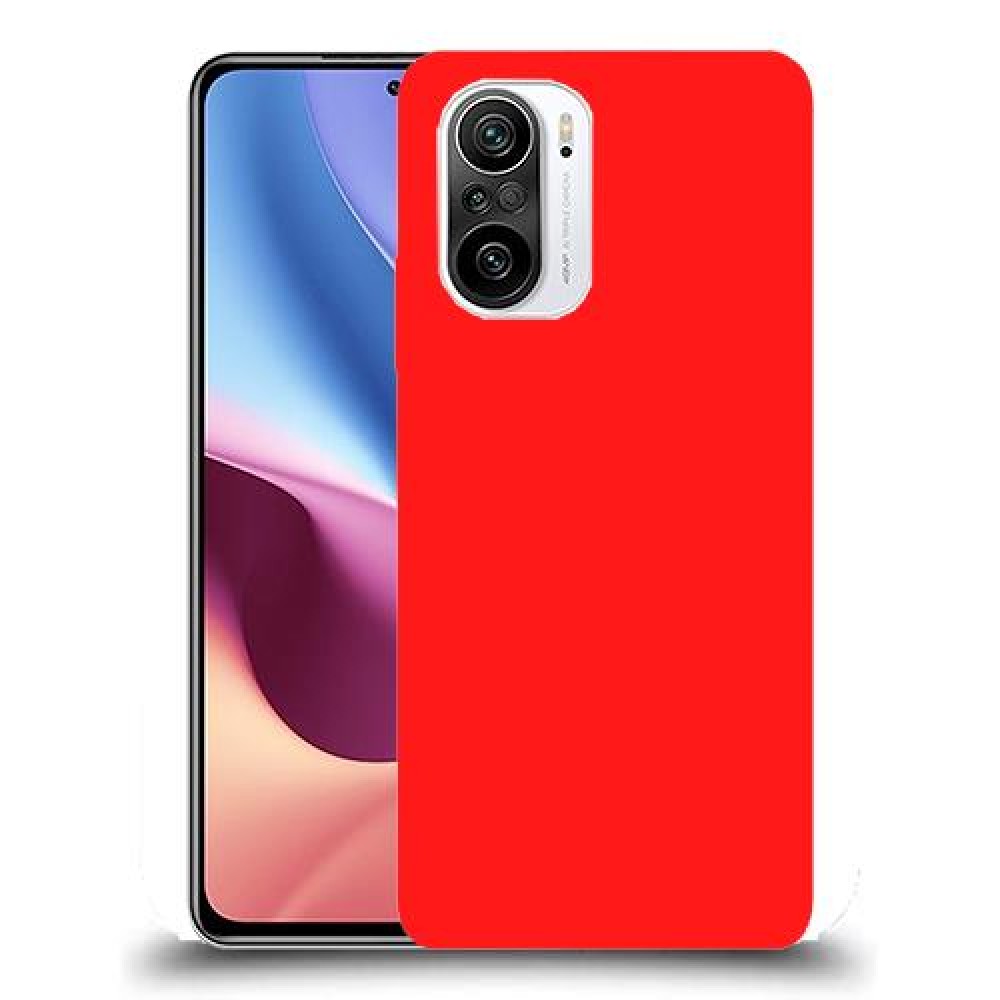 כיסוי בצבע -אָדוֹם לדגם : Xiaomi Redmi K40 Pro מותג : סקרין מובייל