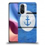 כיסוי מעוצב - עוגן על כחול לדגם : Xiaomi Redmi K40 מותג : סקרין מובייל