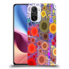 כיסוי מעוצב - הפשטת מעגל לדגם : Xiaomi Redmi K40 מותג : סקרין מובייל