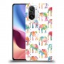 כיסוי מעוצב - אלפנטים צבעוניים לדגם : Xiaomi Redmi K40 מותג : סקרין מובייל