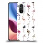 כיסוי מעוצב - פלמינגו צבעוניים לדגם : Xiaomi Redmi K40 מותג : סקרין מובייל