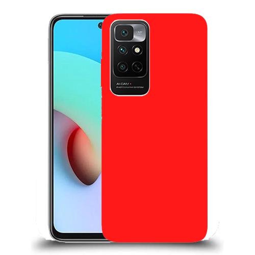 כיסוי בצבע -אָדוֹם לדגם : Xiaomi Redmi Note 11 4G מותג : סקרין מובייל