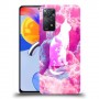 כיסוי מעוצב - חתול בעננים ורודים לדגם : Xiaomi Redmi Note 11 Pro 5G מותג : סקרין מובייל