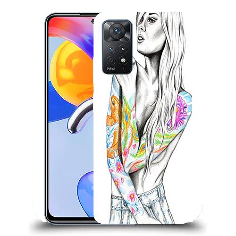 כיסוי מעוצב - צבע טאטו לדגם : Xiaomi Redmi Note 11 Pro 5G מותג : סקרין מובייל