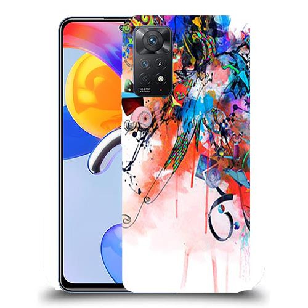 כיסוי מעוצב - זר צבעוני לדגם : Xiaomi Redmi Note 11 Pro 5G מותג : סקרין מובייל