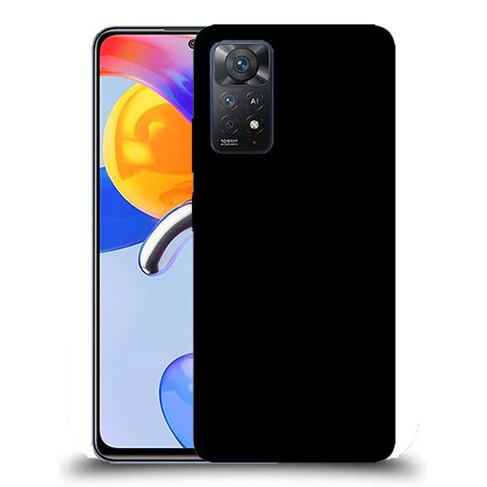 כיסוי בצבע -שָׁחוֹר לדגם : Xiaomi Redmi Note 11 Pro 5G מותג : סקרין מובייל