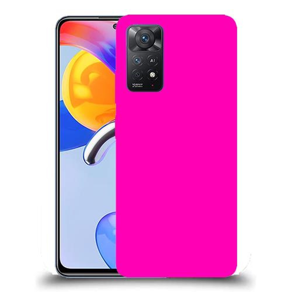 כיסוי בצבע -וָרוֹד לדגם : Xiaomi Redmi Note 11 Pro 5G מותג : סקרין מובייל